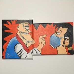 Mask mandate | Painting | 8x10